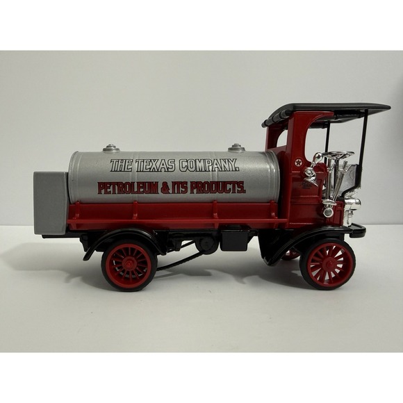 Vintage ERTL Texaco Collector Series 12 1910 Mack Tanker Die Cast Bank Boxed - Picture 9 of 13